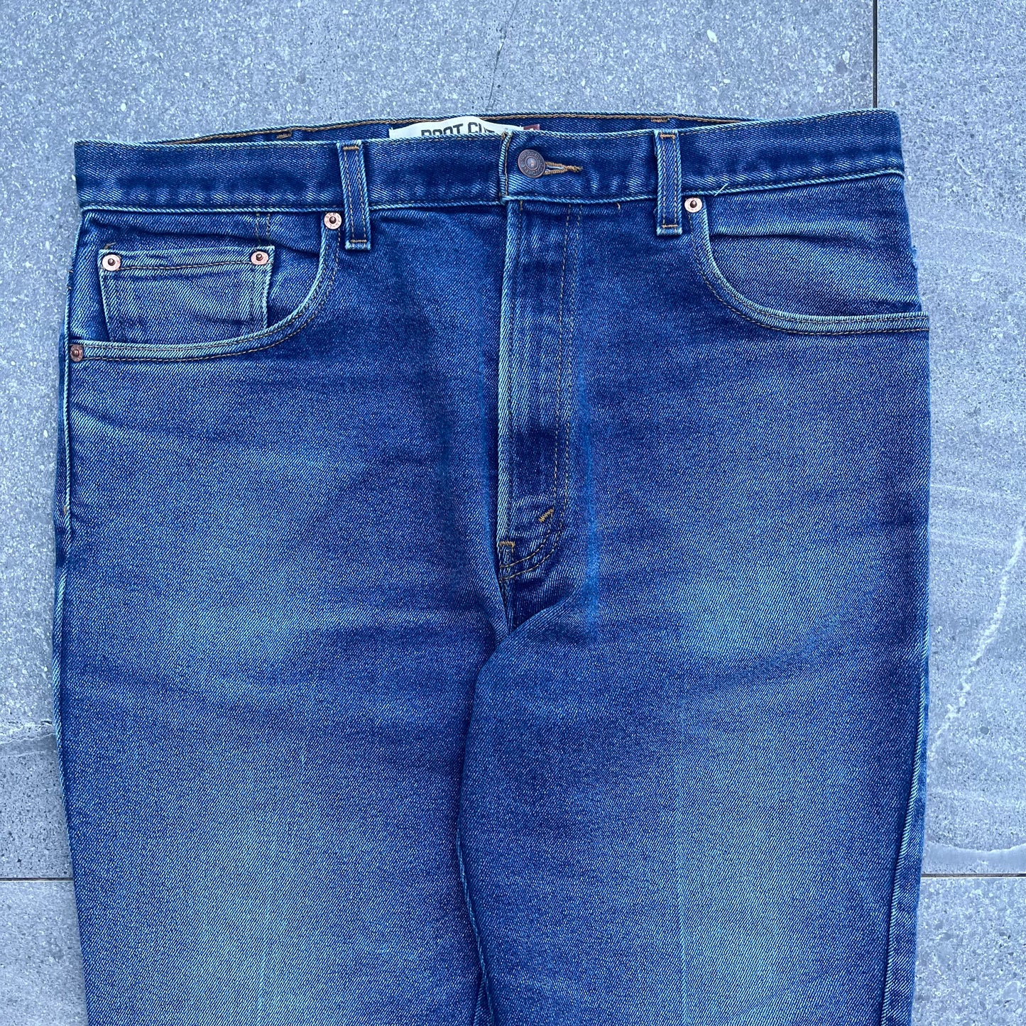 levi 517 bootcut faders - 34x34”