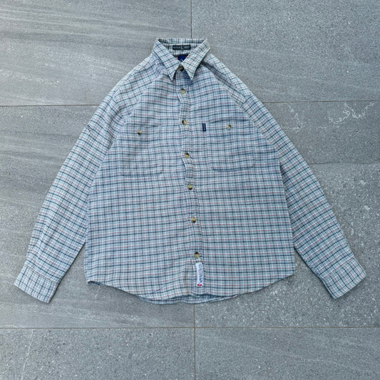 BEAUTIFUL 90s quiksilver textured shirt - L