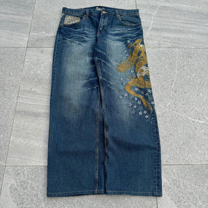 butenshoten japanese jeans - 34x30”