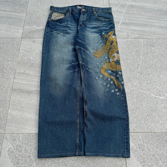 butenshoten japanese jeans - 34x30”