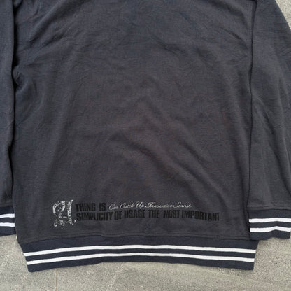 ab-tech graffiti varsity hoodie - M