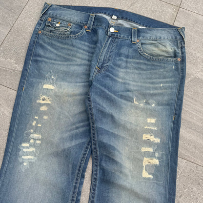 baggy truey final boss bootcuts - 46x35”