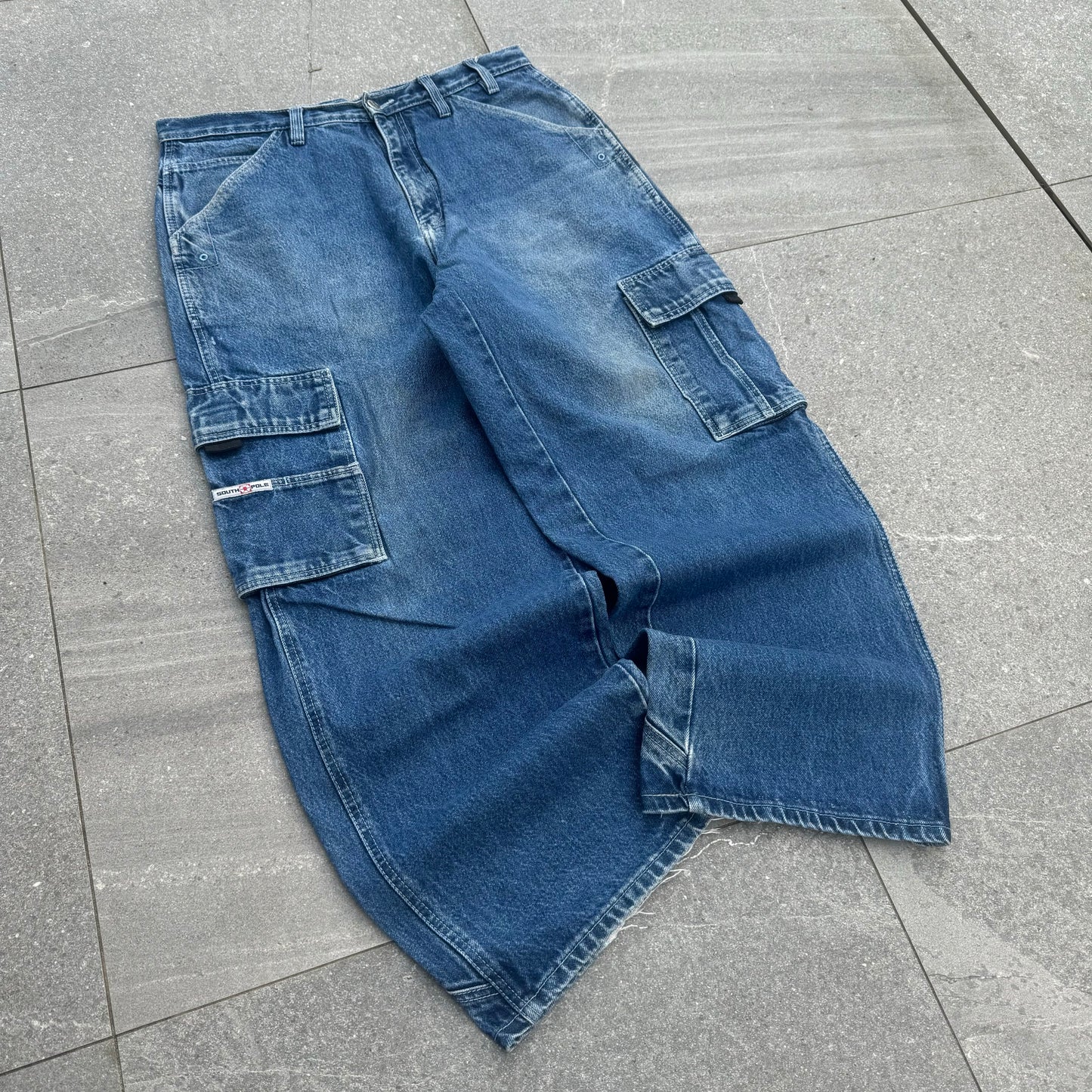 **rare** southpole cargos - 36x31”