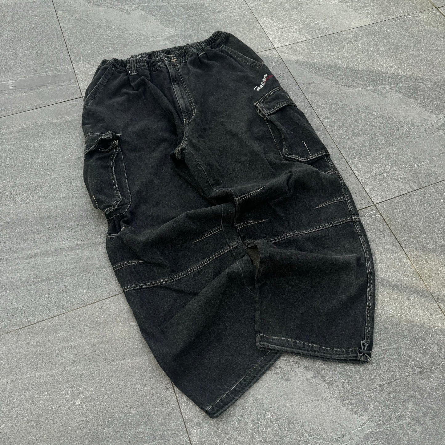 GOATed surf cargos (elastic waist) can fit sizes 30-36”