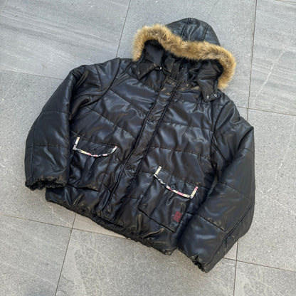 grail GRAIL grail KARAKURIIIII HOODED PUFFFFER - XL