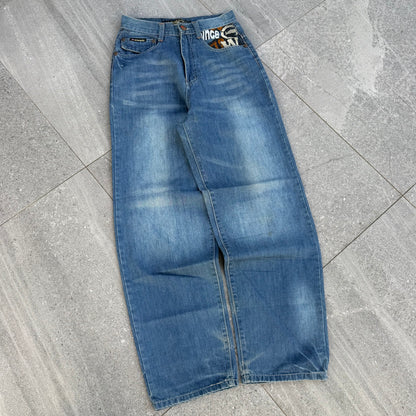 ecko embroidered backhits - 27x30”