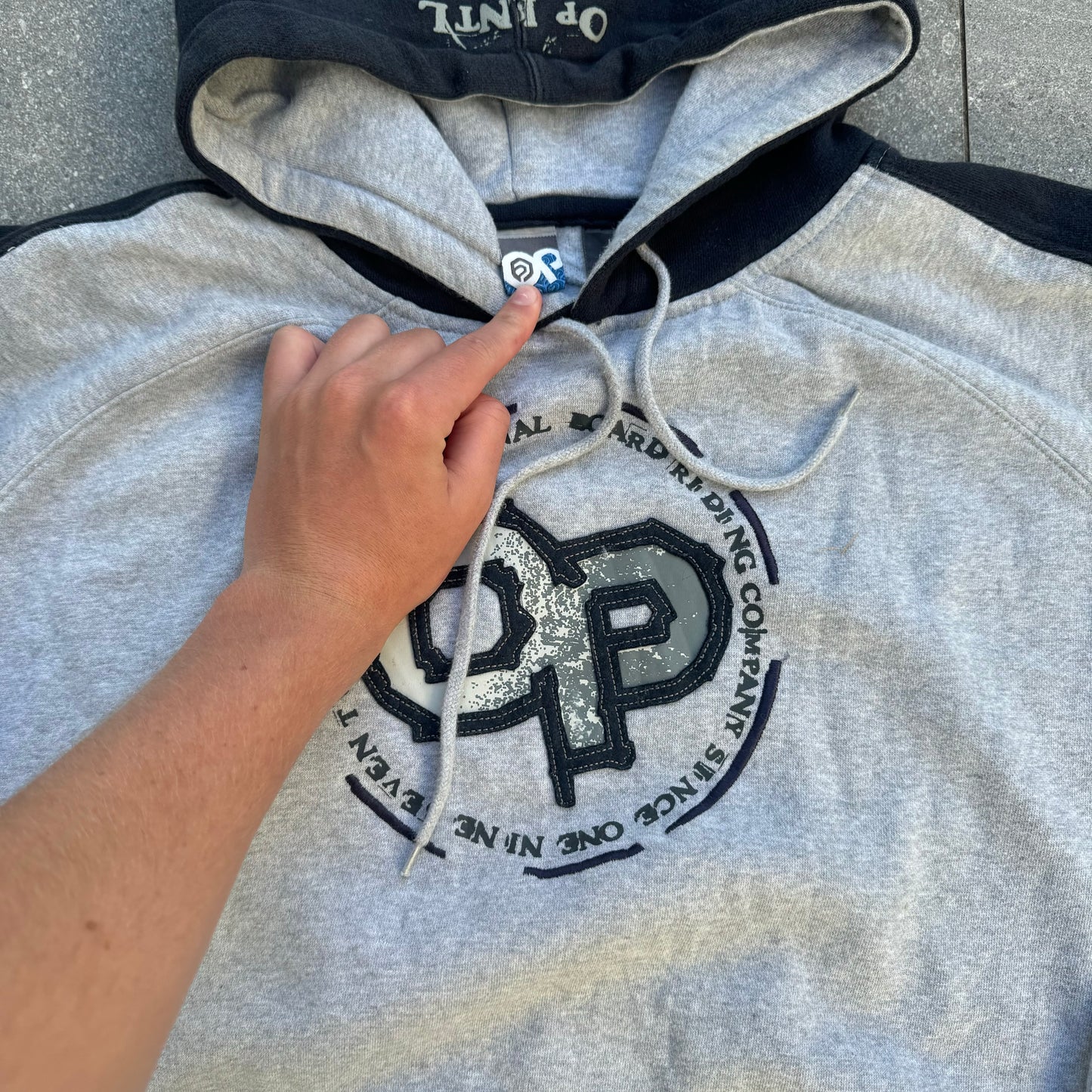 sexy ocean pacific hoodie - L
