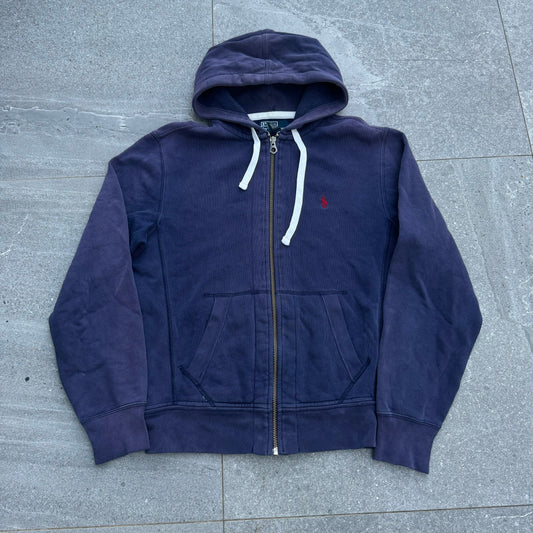 vintage polo hoodie - S