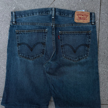 deeep blue 527 levi’s bootcut - 34x30”