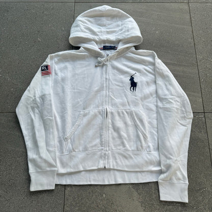 polo big horse zip up - M