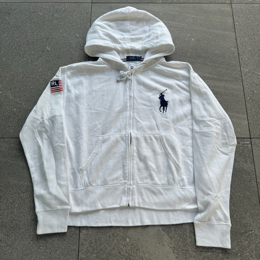 polo big horse zip up - M