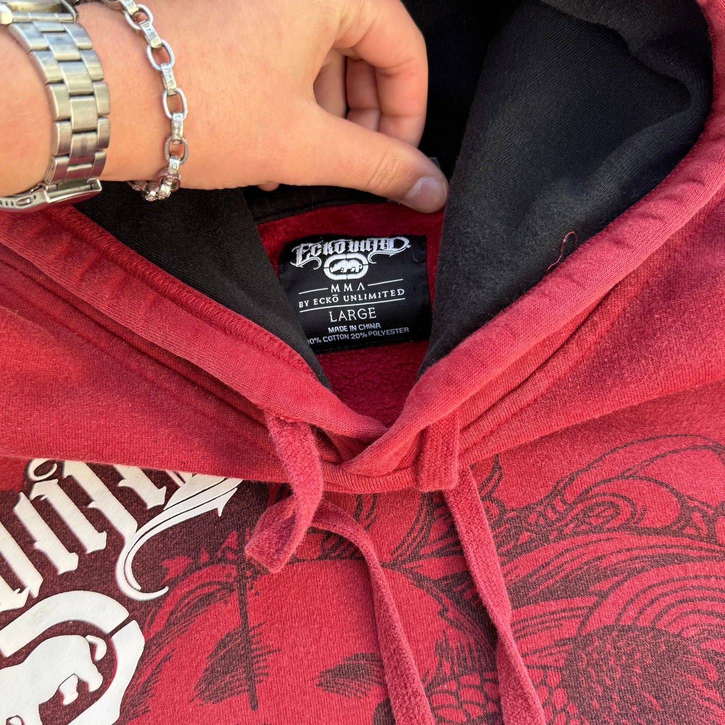 grail ecko hoodie - boxxxy M