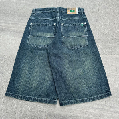 insane green wash jorts - 33@