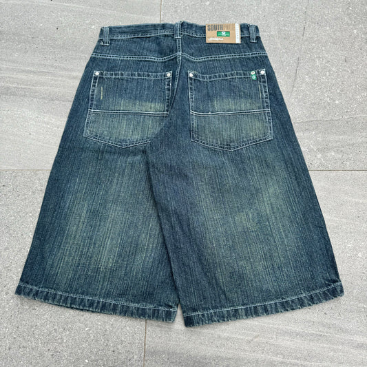 insane green wash jorts - 33@