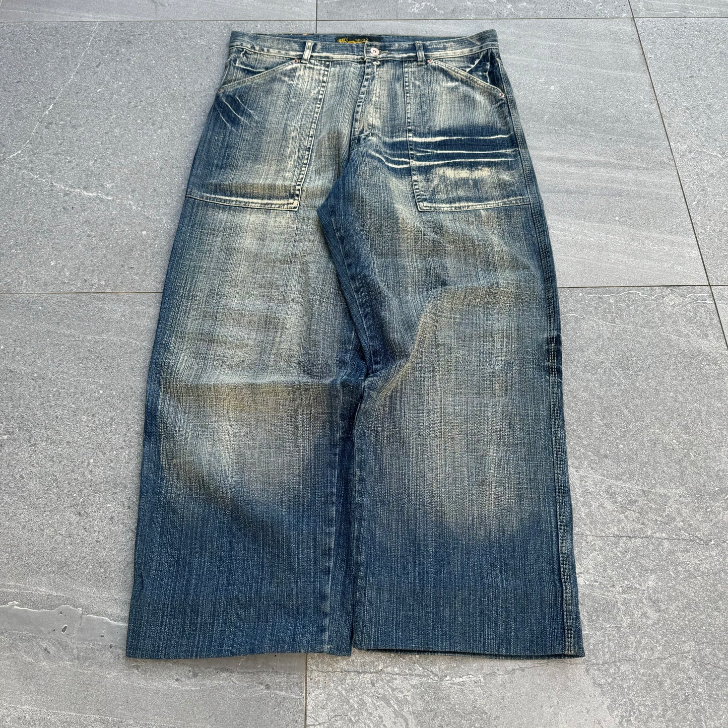 grail brock jeans LOOK AT THE WASH MAN 38x32”