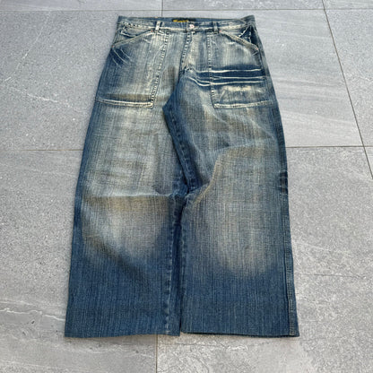 grail brock jeans LOOK AT THE WASH MAN 38x32”