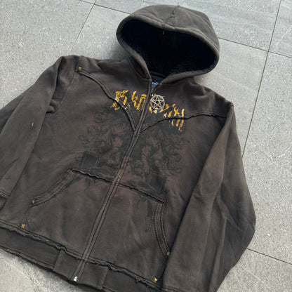 grail ecko pentagram hoodie - M