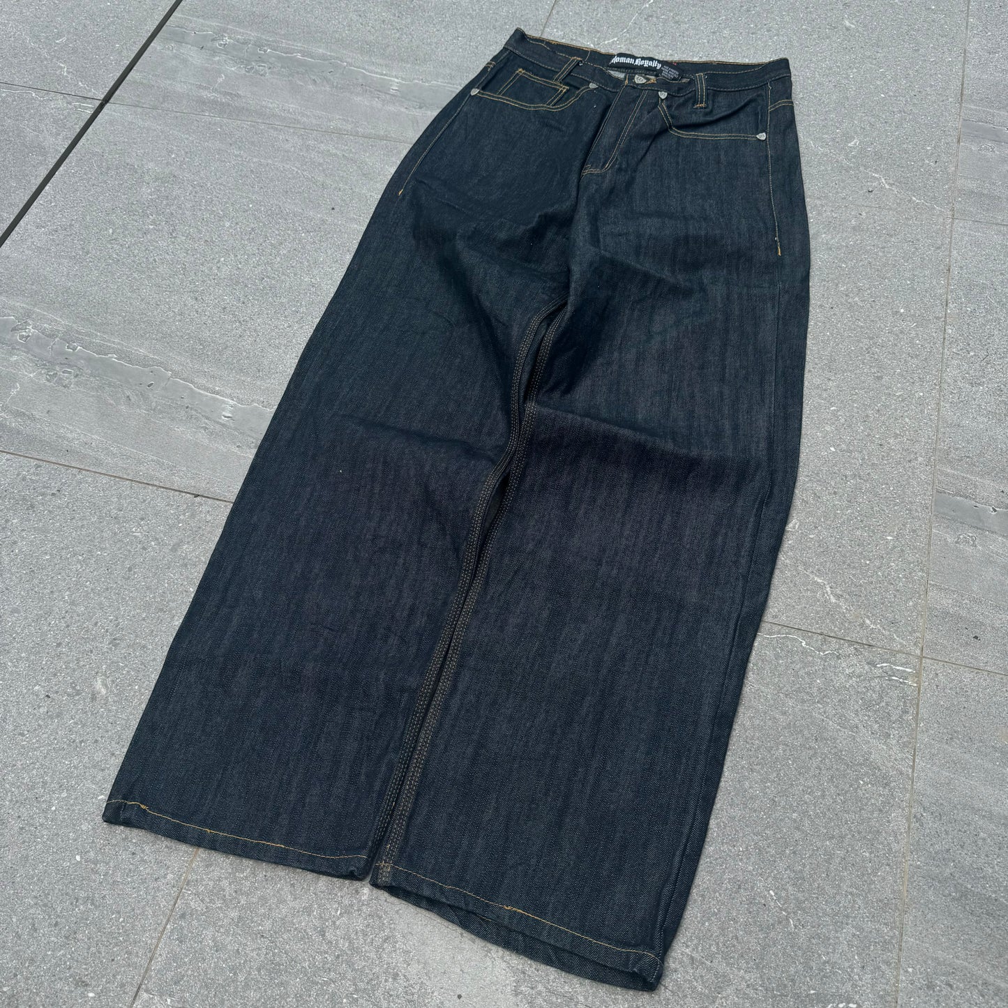 roman royalty raw denim - 31x33”