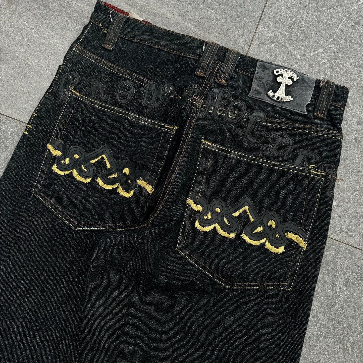 grail crown holder jeans - 34x32”