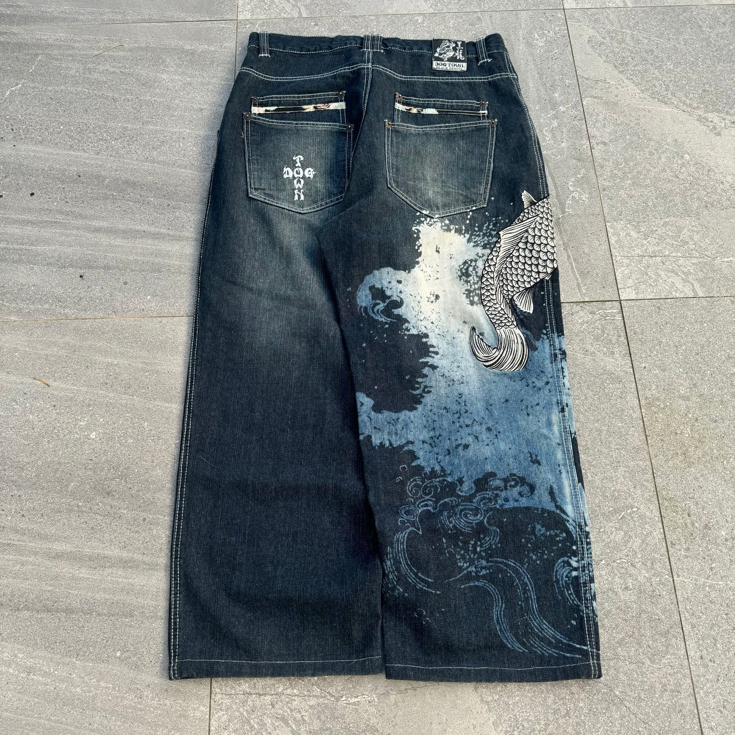 grailll dogtown koi jeans - 36”
