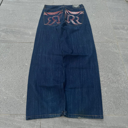 roman royalty jeans - 33x32”