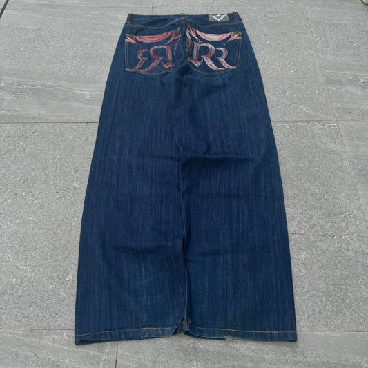 roman royalty jeans - 33x32”