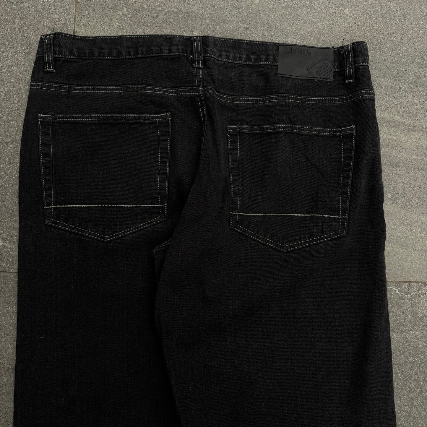 contrast stitched mecca jeans - 39x31”