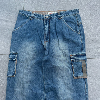 goat cargo jeans - 33x30”
