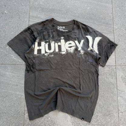 hurley stencil tee - M