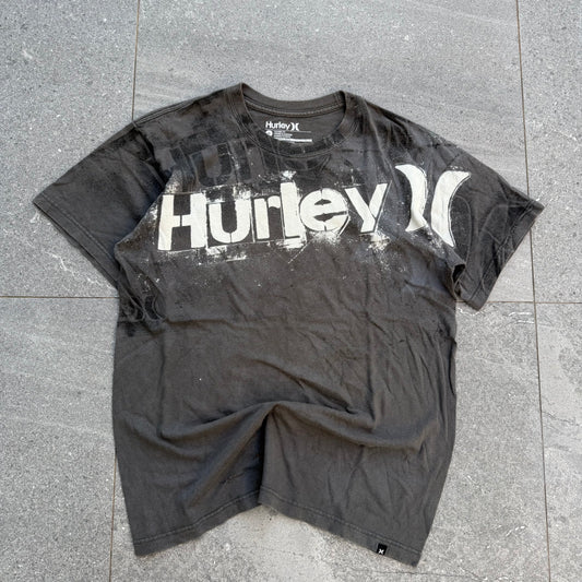 hurley stencil tee - M