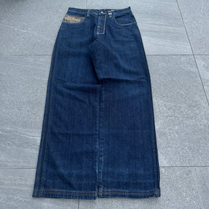 beautiful indigo wash phat farms - 30x32”