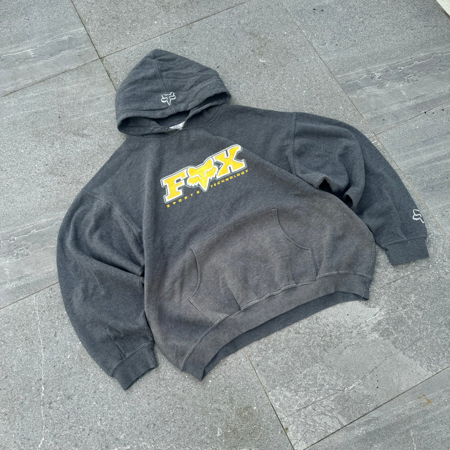 grail grail grail fox hoodie - L/XL