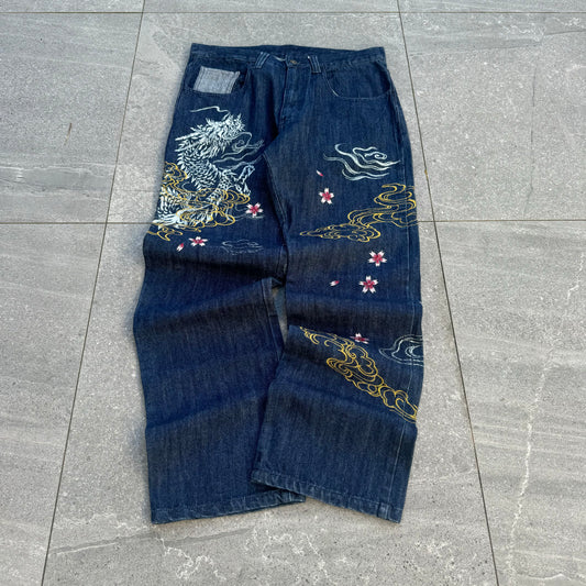 vomanie made in japan jeans - 33x30”