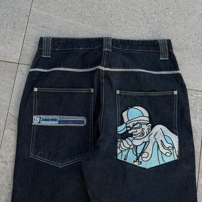 bobby gang bboy jeans - 33x32”