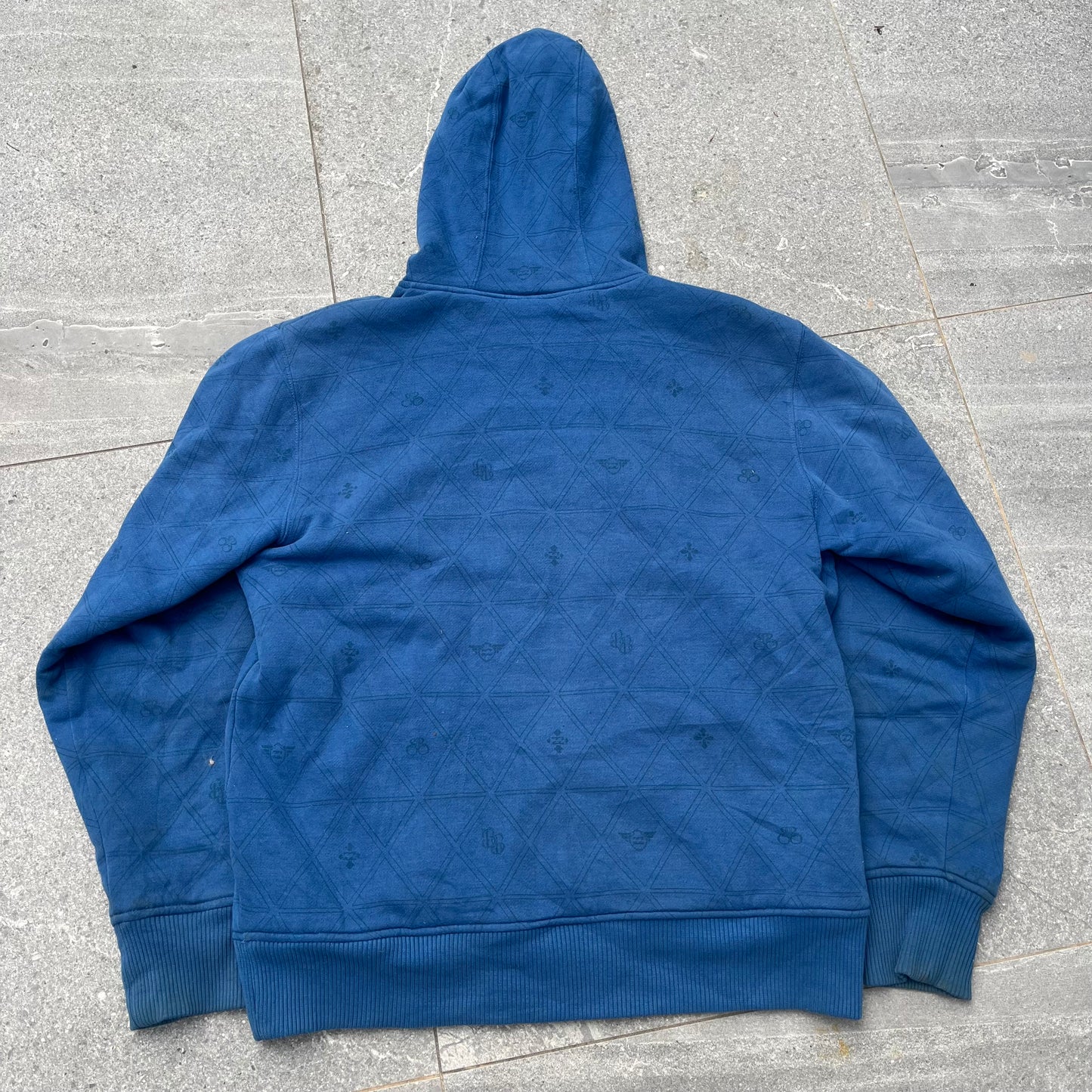 cozy billabong spellout zip - L