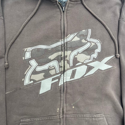 camo fox zip - L