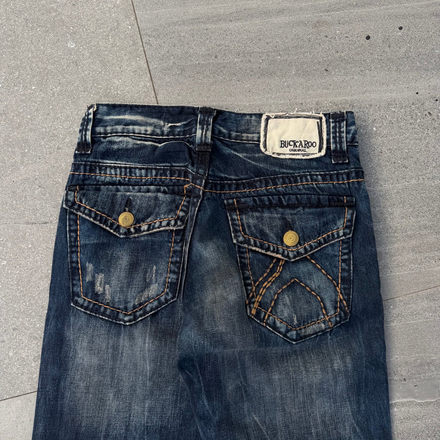 buckaroo deep indigo bootcuts - 31x31”