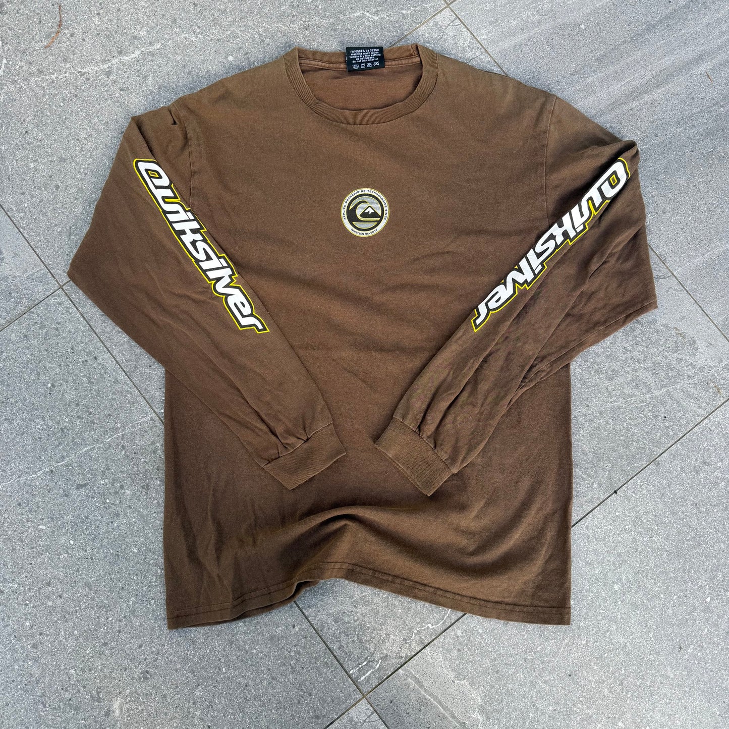 grail quiksilver triple hit longsleeve - M