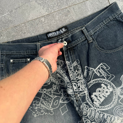 grail southpole jorts - 38”
