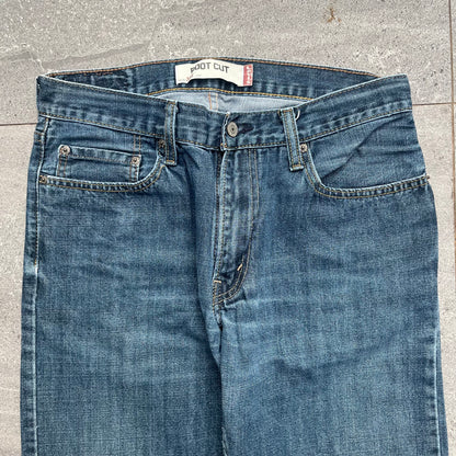 this is my favourite wash . levi 527 bootcuts - 32x34”