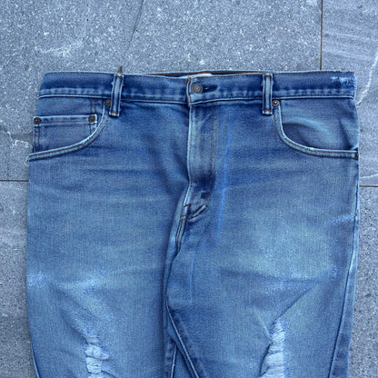 distressing on these is actually sooo good . levi 517 bootcuts - 36x27”