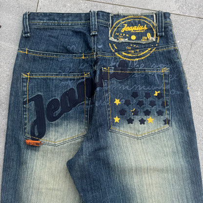 gorgeous akademiks faded bootcuts - 30x32”