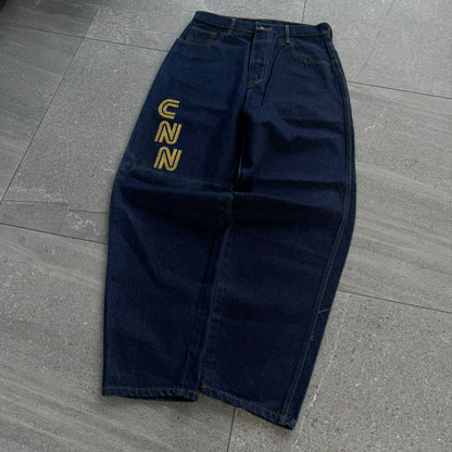 funny cnn jeans - 31x31”
