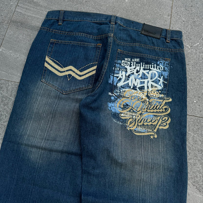 fatttt ecko jeans - 40x30”