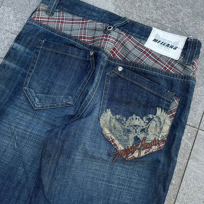 these things are actually called MF jeans wtf hahaha 33x33” NUTS