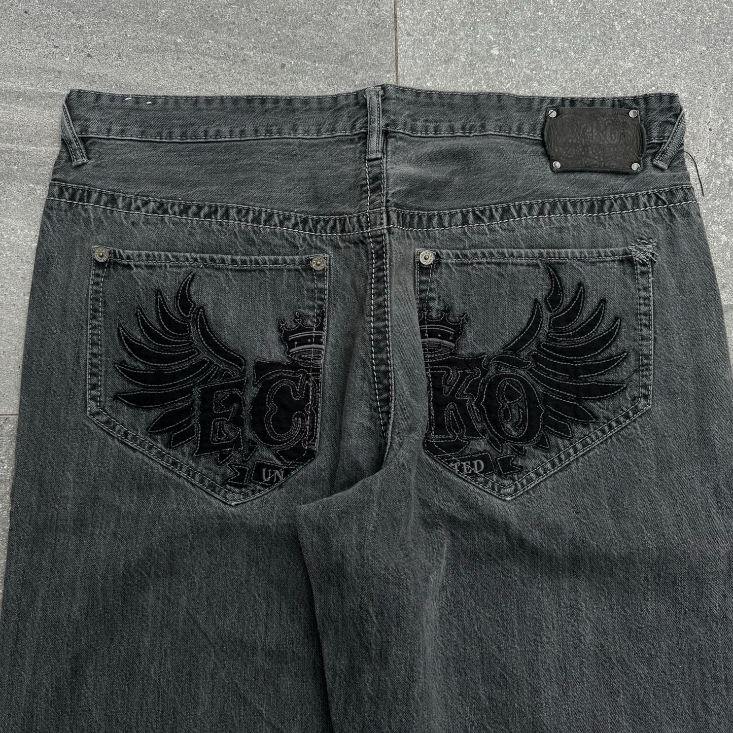 grail ecko winged jeans - 40x32”