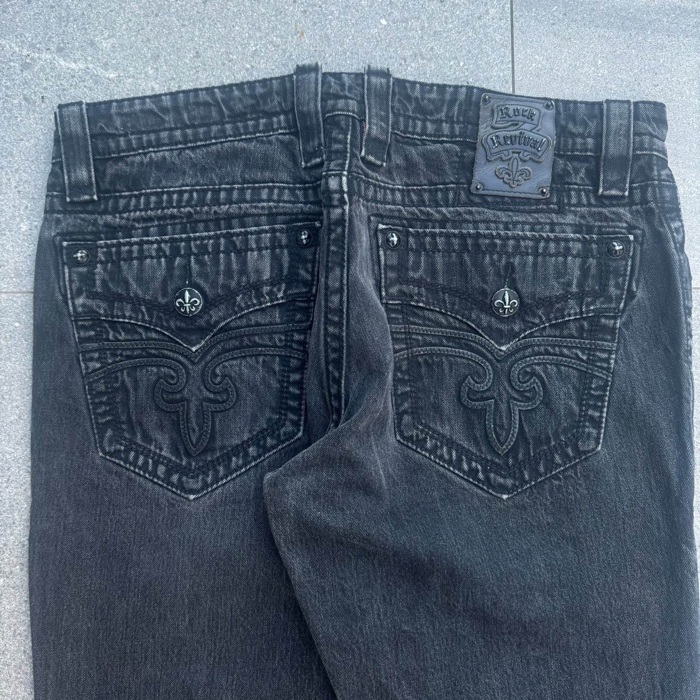 insanely rare black rock revivals - 38x30”