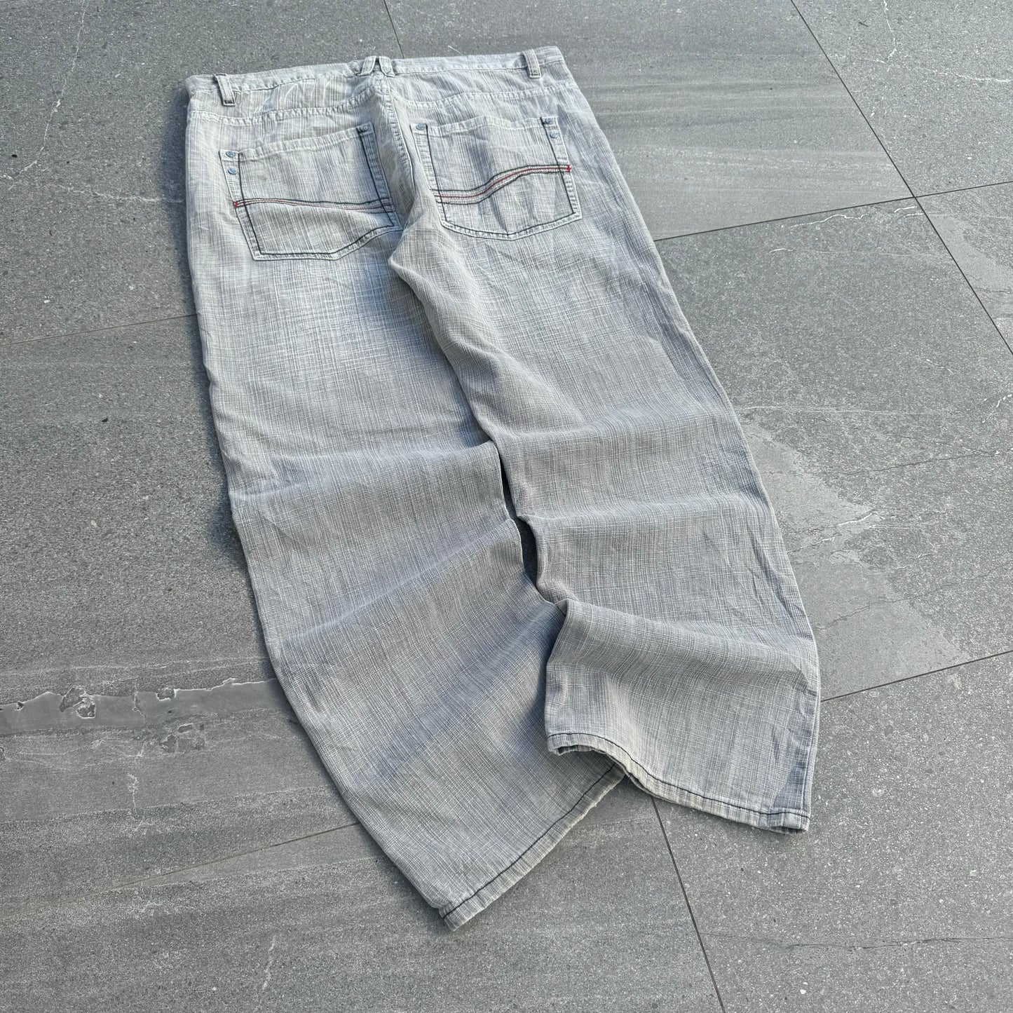 grail southpole spec concrete jeans - 40x33”