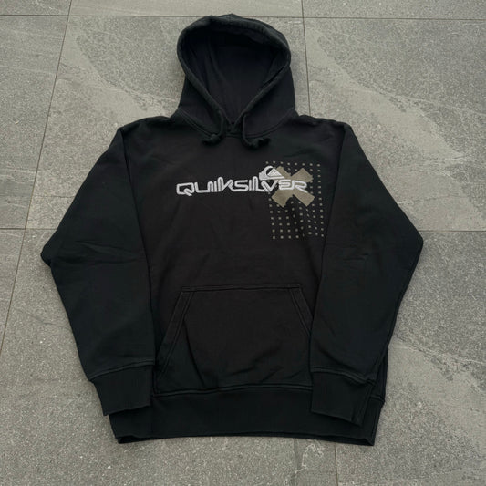 awesome quiksilver hoodie - L