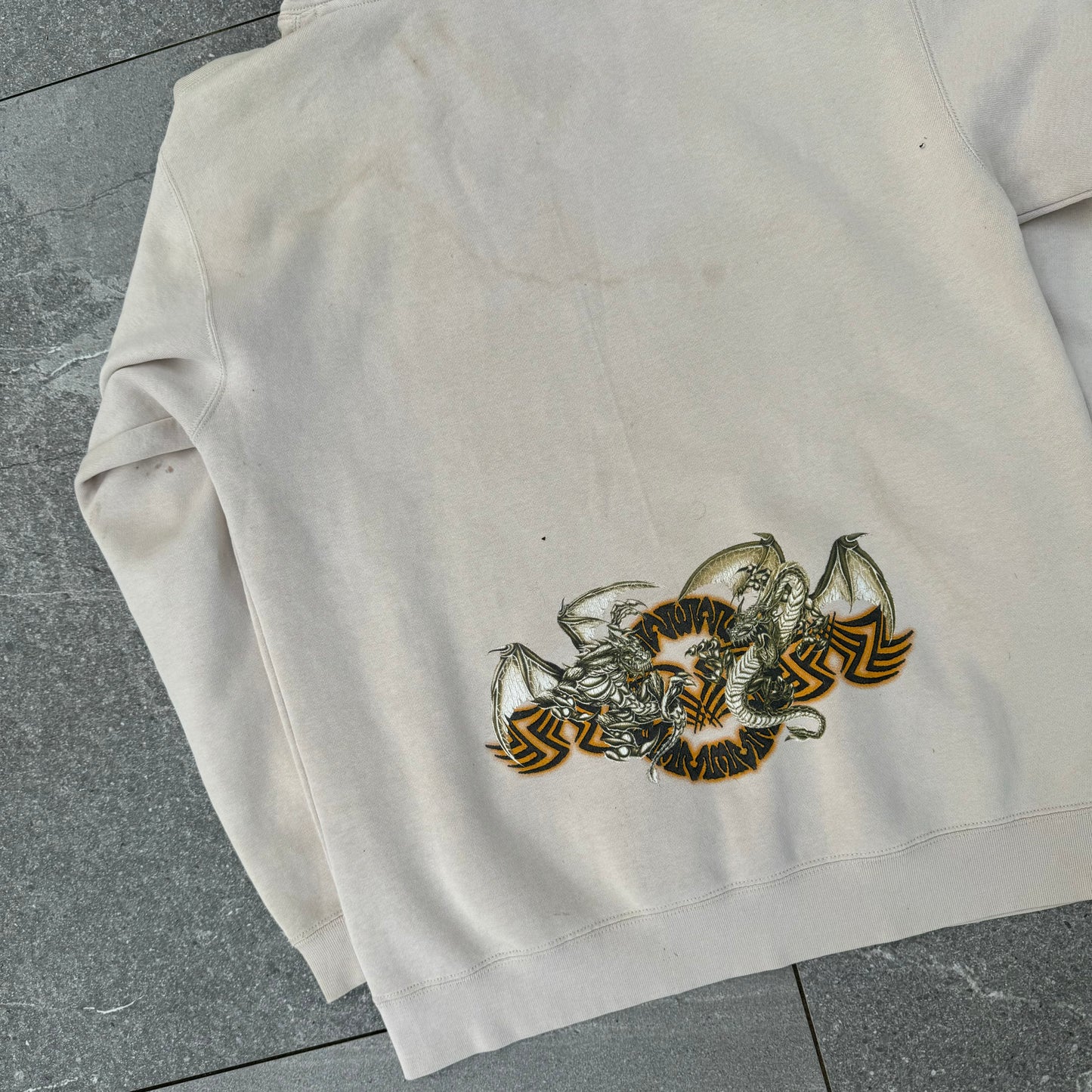 top heavy hoodie - S